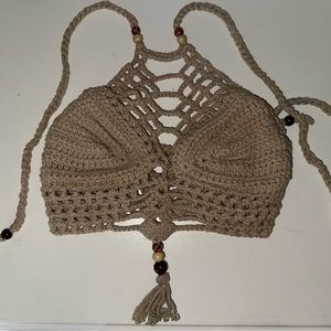 Custom Made (Etsy) Crochet Swimsuit Size Small